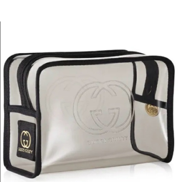 Gucci Parfums Transparent Toiletry Cosmetic Bag - Picture 9 of 9